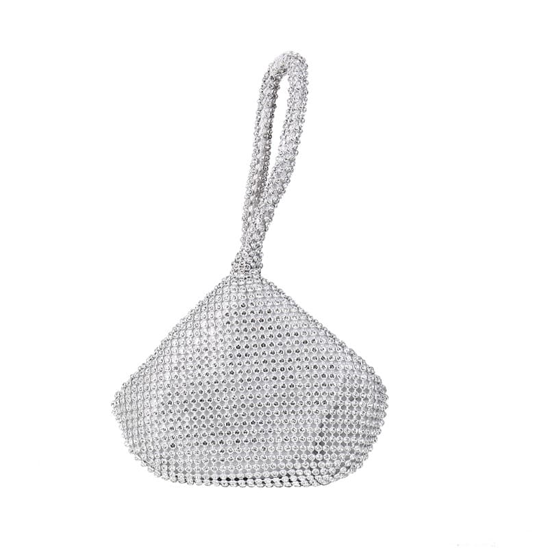 Cross-border Fashion Evening Bag Rhinestone Handmade Banquet Versatile Evening Clutch Handbag Women's Bag Drop Shipping