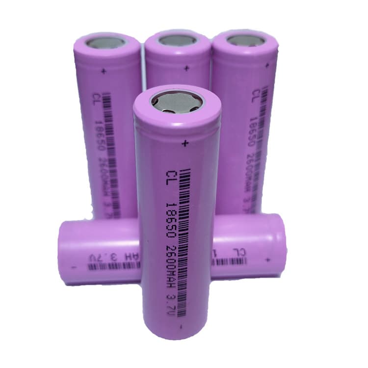 18650 Lithium Battery Flat Top and Button Top 2000mAh 3.7V for Power Bank, Level, Energy Storage, Fan, Rechargeable Battery