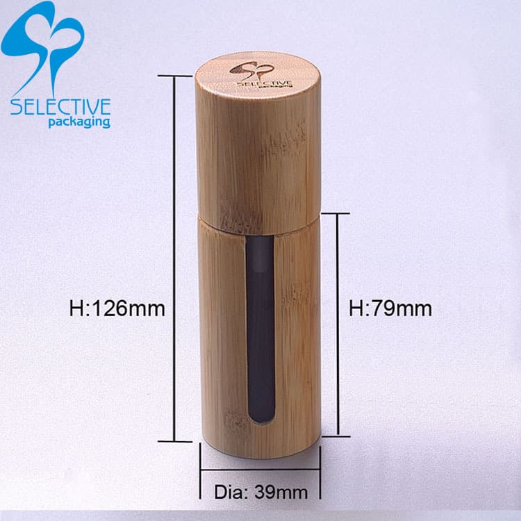 30ML Glass Liner All-Inclusive Bamboo Lotion Bottle Liquid Foundation Essence Sub-Bottle In Stock