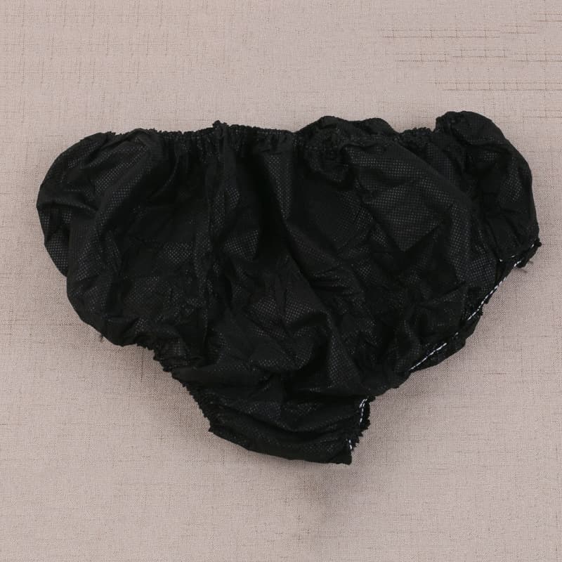 Disposable Underwear Wholesale Sauna Bath Foot Therapy Travel Black Navy Blue Extra Large Thick Non-woven Beauty Salon