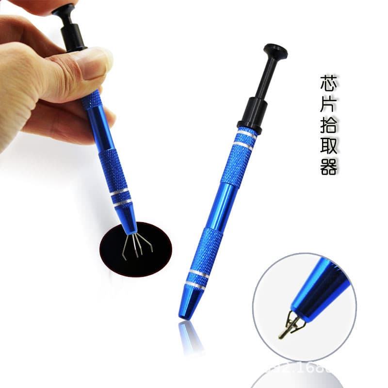 Mobile Phone Electronic Component Grabber BGA Chip Clamp Picker SMD IC Suction Pen IC Extractor Picker Tool