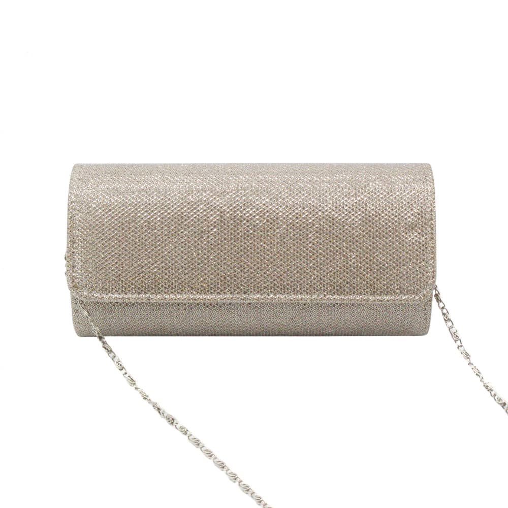Factory for European and American style flash material women's clutch bag chain bag a generation of hair