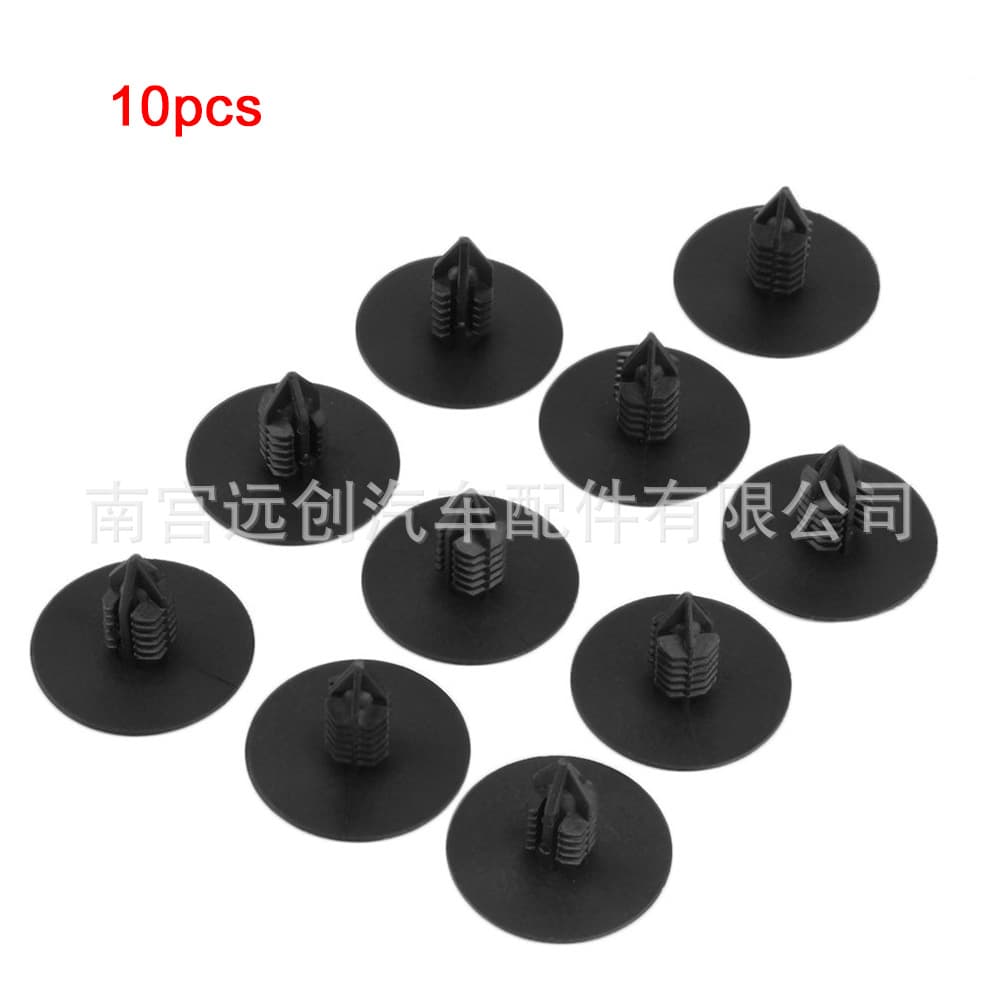 10Pcs Buckle Suitable for Clio Mk2 Wheel Arch Cover Splash Guard Landscape Plum Root Car Buckle Fastener