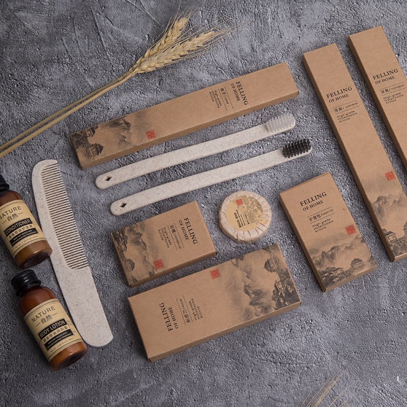 Customizable Disposable Toiletries Set for Hotels, B&Bs, and Travel Wholesale