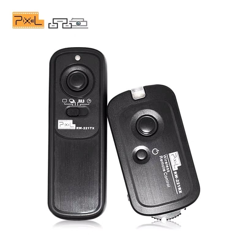 Pinser RW-221 Wireless Remote Shutter Release for Nikon D850 D5 D7200 D5500 Cameras