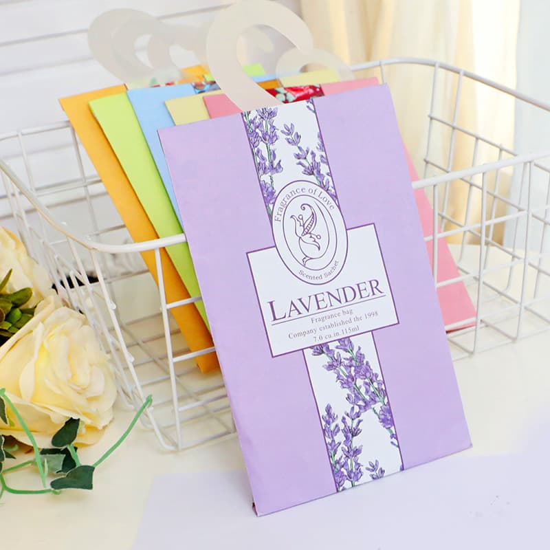 Bedroom Air Freshener Hanging Spice Wardrobe Paper Bag Sachet Indoor Closet Fragrance Bag Car Scent Pouch