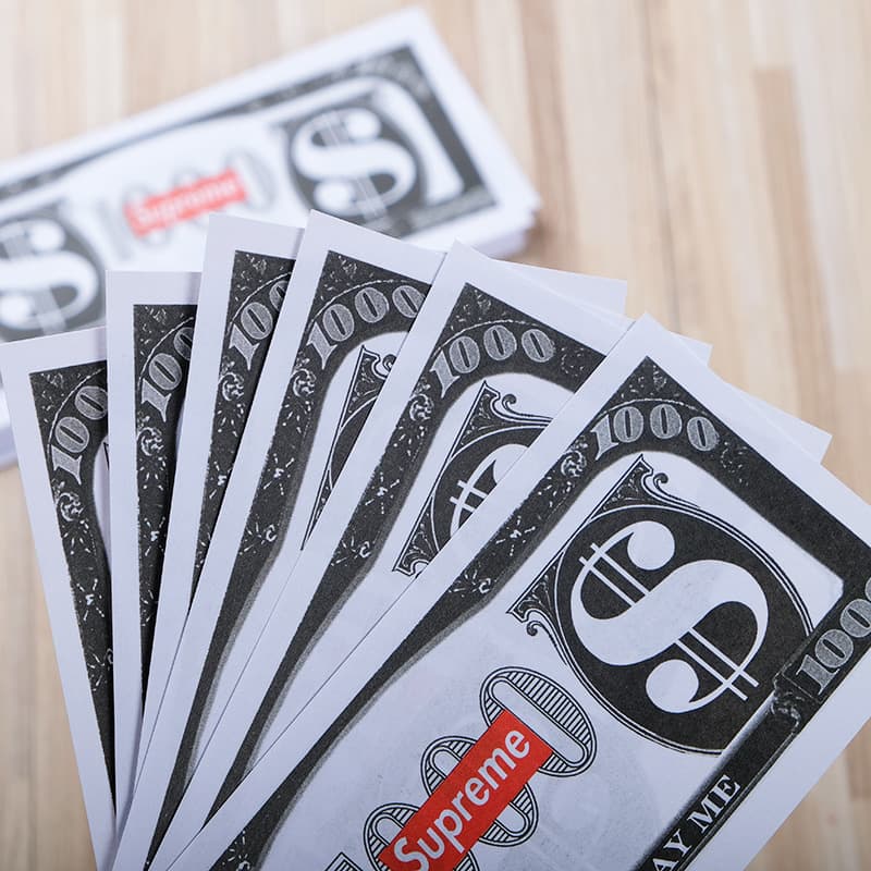Wholesale TikTok Wedding Pickup Prank Game Props Electric Money Gun with Fake US Dollar Bills Accessories 1 Bundle of 100 Sheets