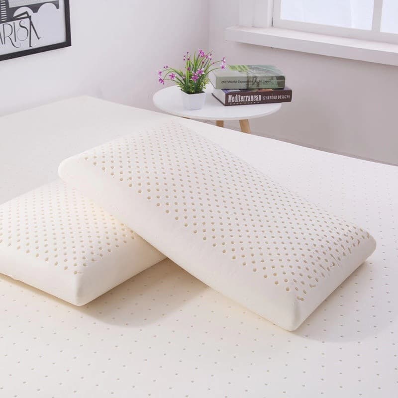 Latex pillow core, single cervical support pillow, student/adult low pillow, home use bread pillow