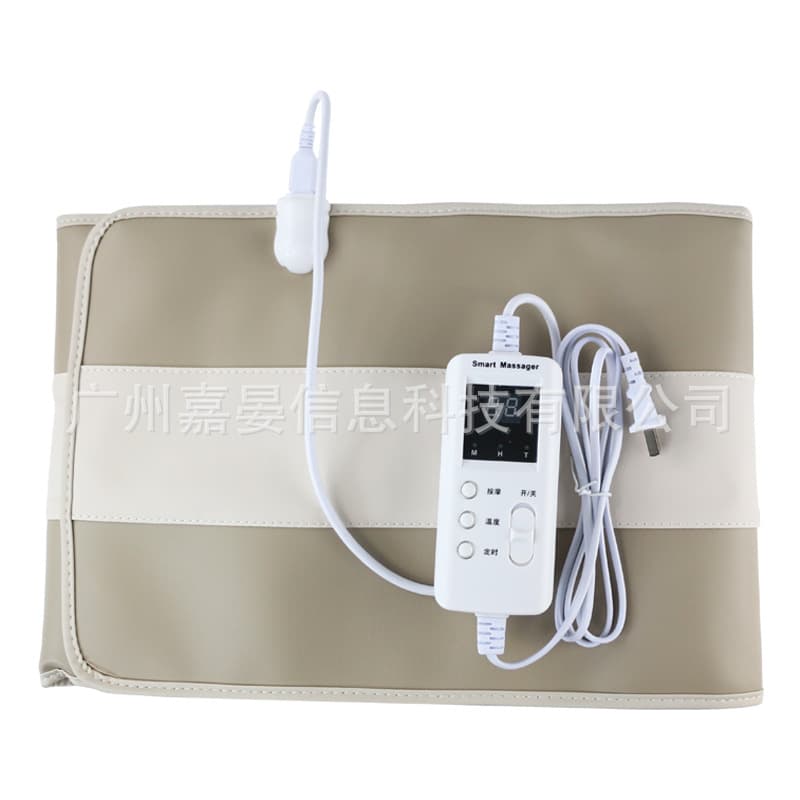 Vibration Massage Heating Timer Widened Belt, Far Infrared Heating Vibration Belt, Body Shaping Waist Slimming Massager