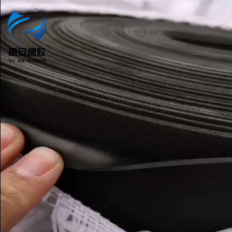 Yu'an Damping Rubber Sheet, Acid and Alkali Resistant Rubber Lining, EPDM Textured Rubber Sheet