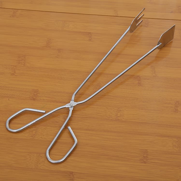 Stainless Steel Tongs Bread Clip BBQ Tongs Charcoal Tongs Kitchen Food Tongs Multifunctional Bun Clip Food Clip