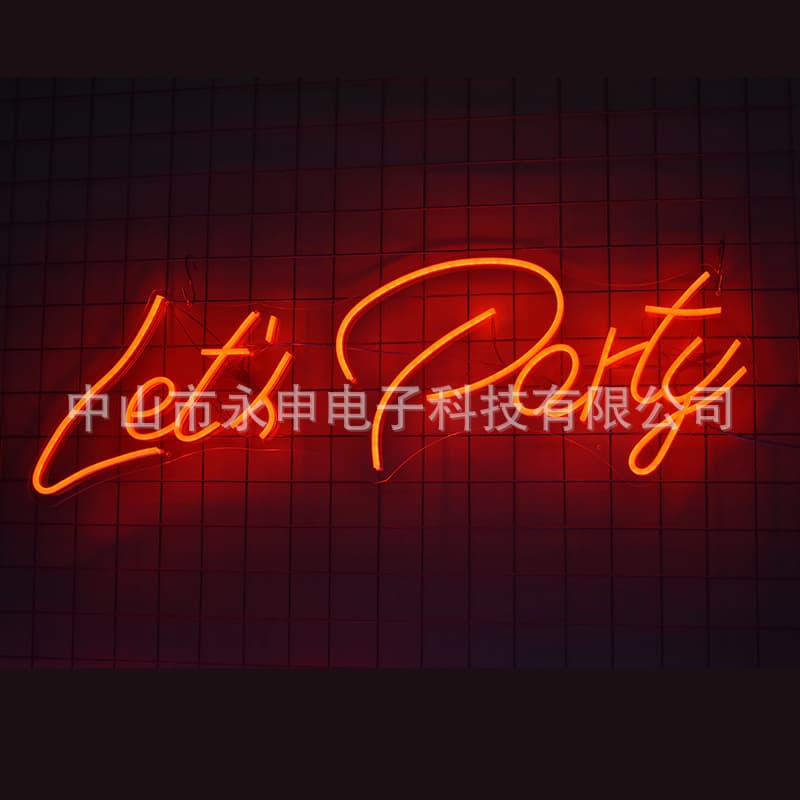 Neon Light Manufacturer New Peach Fruit Series Neon Light Indoor Night Light Decorative Creative Light