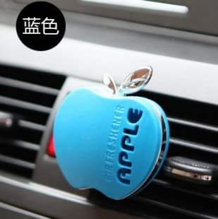 Strictly Selected Export Apple Vent Clip Car Perfume Air Freshener Customizable Print New Cross-Border