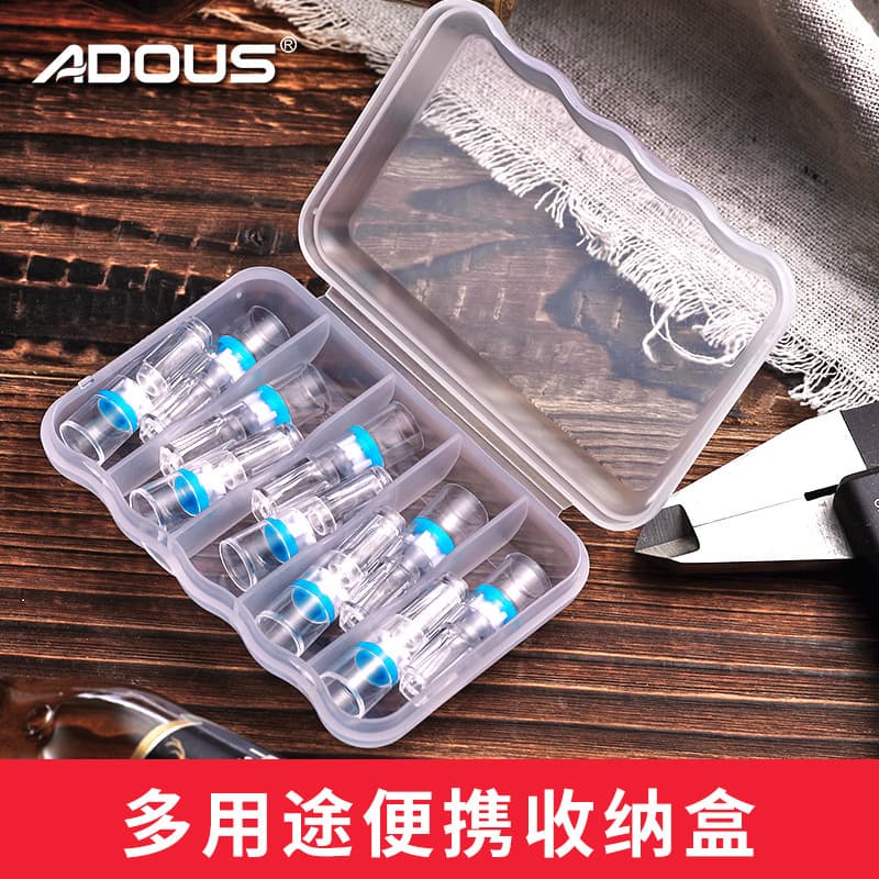 Large Portable Mouthpiece Storage Case, Dustproof Travel Pill Organizer for Multi-purpose Use