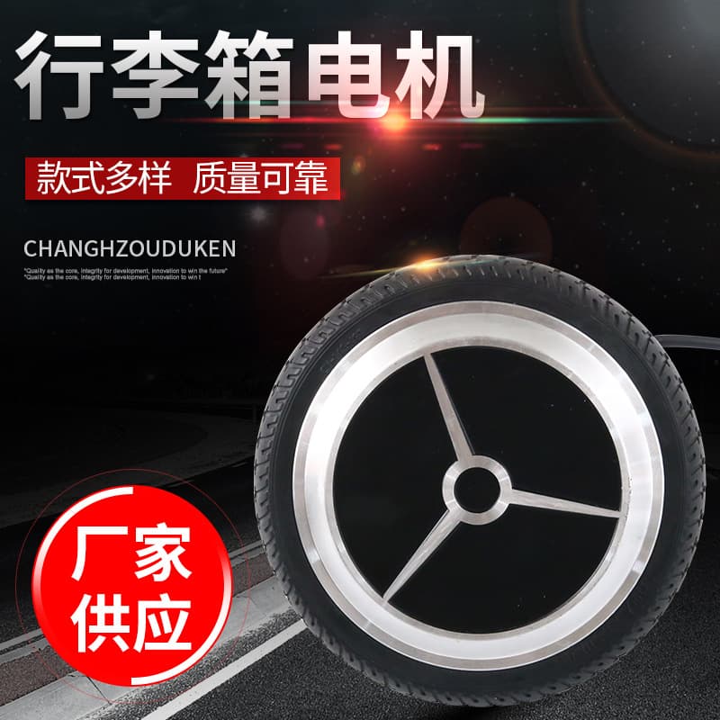 Brushless Hub Motor for Luggage, Twist Car, Self-Balancing Scooter DC Motor Wheel, Trolley Case Wheel Motor