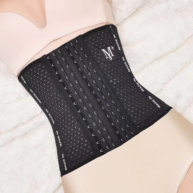 European and American Waist Trainer Sweat Belt Waist Cincher Shapewear Postpartum Recovery Corset