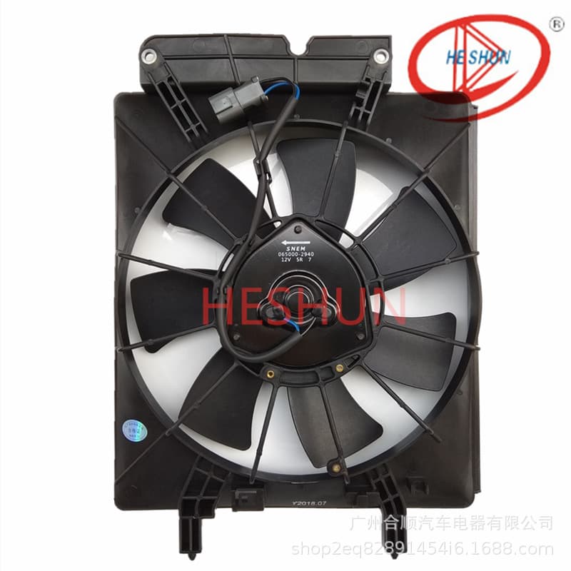 38615-S9A-010 Compatible with 02-06 RD5 Old Model CRV Car Air Conditioning Radiator Electronic Fan