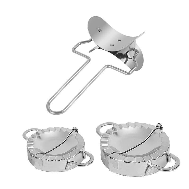Creative Home Use Dumpling Maker Set Flower Style Dumpling Skin Presser Tool Lazy Person's Versatile Dumplings Mold