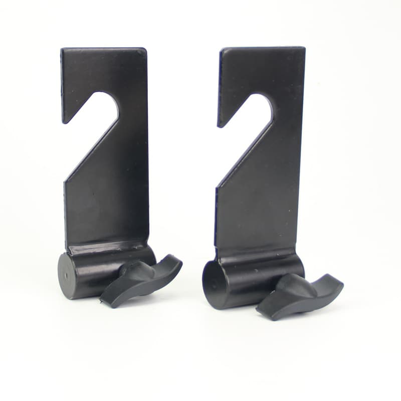 Professional photography equipment accessories: Single-axis manual background frame hook, round-head background frame hook, for use with light stands.