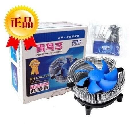 PCCOOLER Qingniao 3 CPU Cooler Desktop 1700/1155/AMD Computer Overclocking 3 CPU Fan Silent