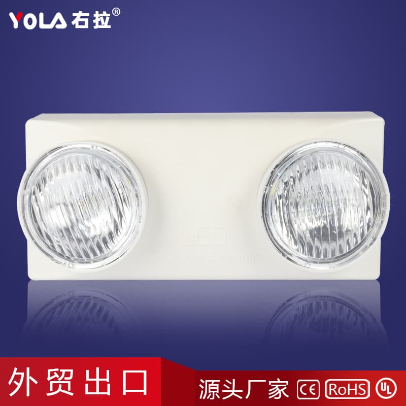 Emergency 90-minute, 3-hour, 5-hour high-brightness Patch panel 54-bead double-headed emergency light/fire lighting fixture (foreign trade).