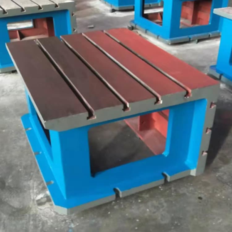 Cast Iron Inspection Square Box, High Precision Marking T-Slot Pad Box, Cast Iron Magnetic Square Box, Factory Direct Sale