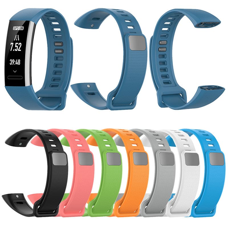 Fitness Tracker Silicone Wristband Replacement For Huawei Band2 Pro Smart Bracelet Ers-b19/ers-b Digital Computer Watch Strap