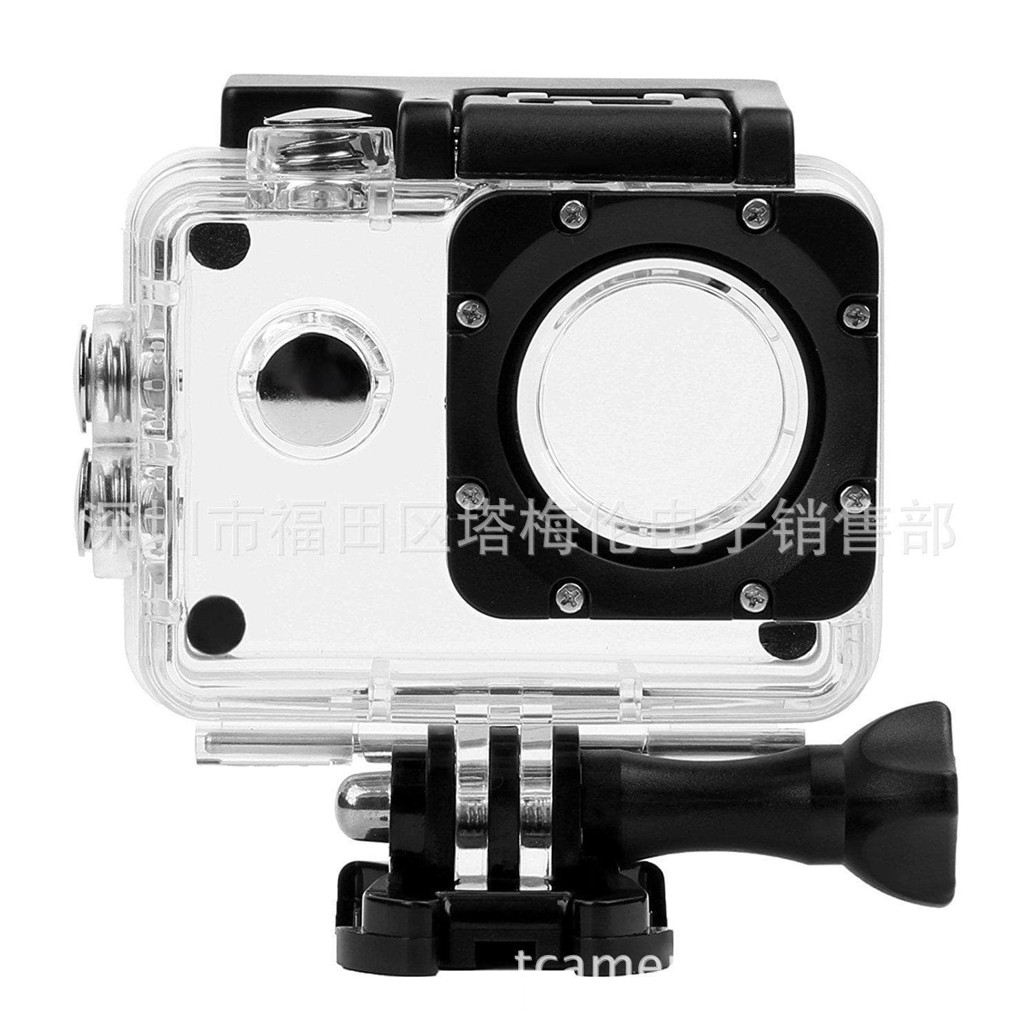 Waterproof Case For Sjcam/h9r Sports Dv Akaso/apeman Outdoor Diving Camera Protective Shell