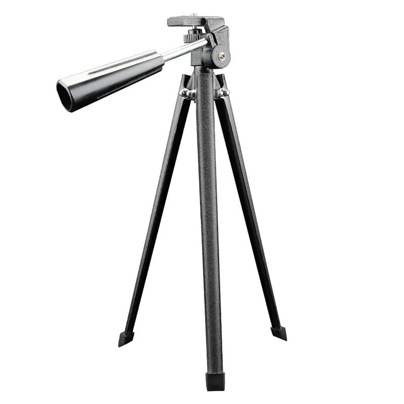 All-Metal Tripod Telescope Spotting Scope Universal Desktop Camera Mount with Phone Adapter, Outdoor Portable