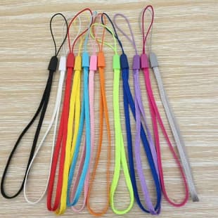 0.5cm Loose Braided Rope Phone Lanyard USB Flash Drive Selfie Stick Fan Power Bank Lanyard Hanging Strap Umbrella Lanyard