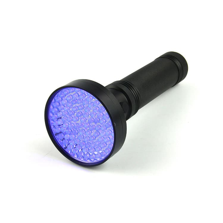 100LED UV Flashlight Purple Light Flashlight for Scorpion Pet Flashlight UV Torch