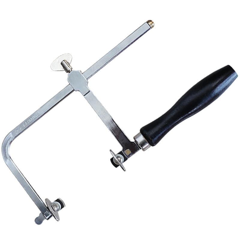 Multi-functional Woodworking Saw Curve Saw Hand Tool Adjustable Bench Bow Metalworking Jewelry Fixed Saw Frame U-Shaped Wire Saw