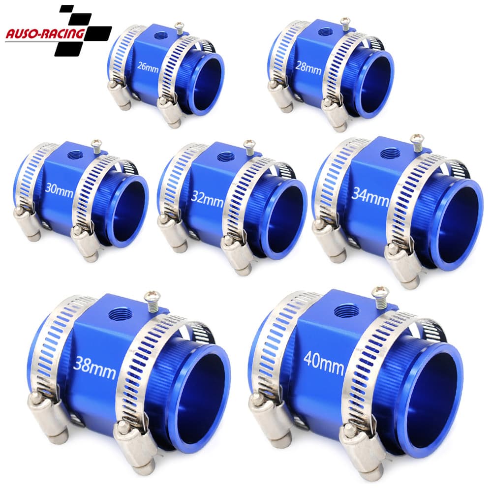 (Factory Direct) Car Modification Accessories Water Temperature Gauge Fitting Water Three-Way Adapter 26-42mm