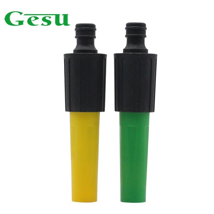 Manufacturer in-stock garden car wash plastic adjustable straight spray water gun nozzle.