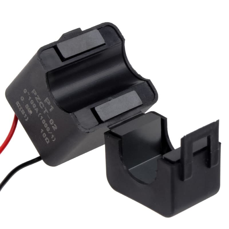 Peacefair PZCT-2 Split Core Current Voltage Meter Transformer Open Close Transformer 100A 100mA