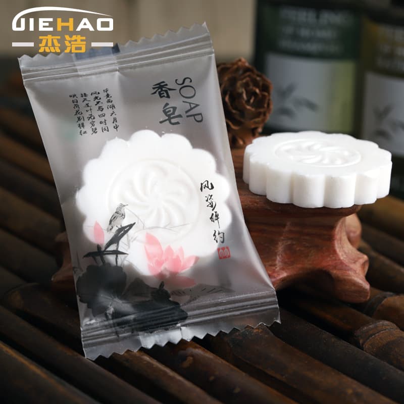 Consumable soaps for hotels, guesthouses, and homestays; disposable soaps; small disposable soaps.