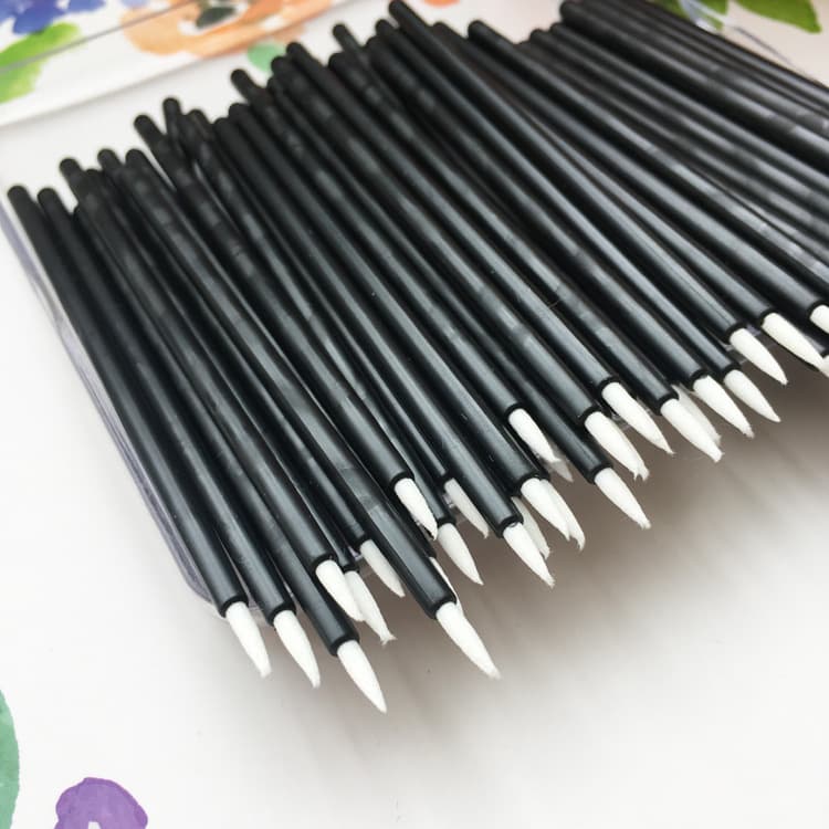 Export Disposable Eyeliner Pen Fiber Eyeliner Tip Factory Direct Eyeliner Brush Head