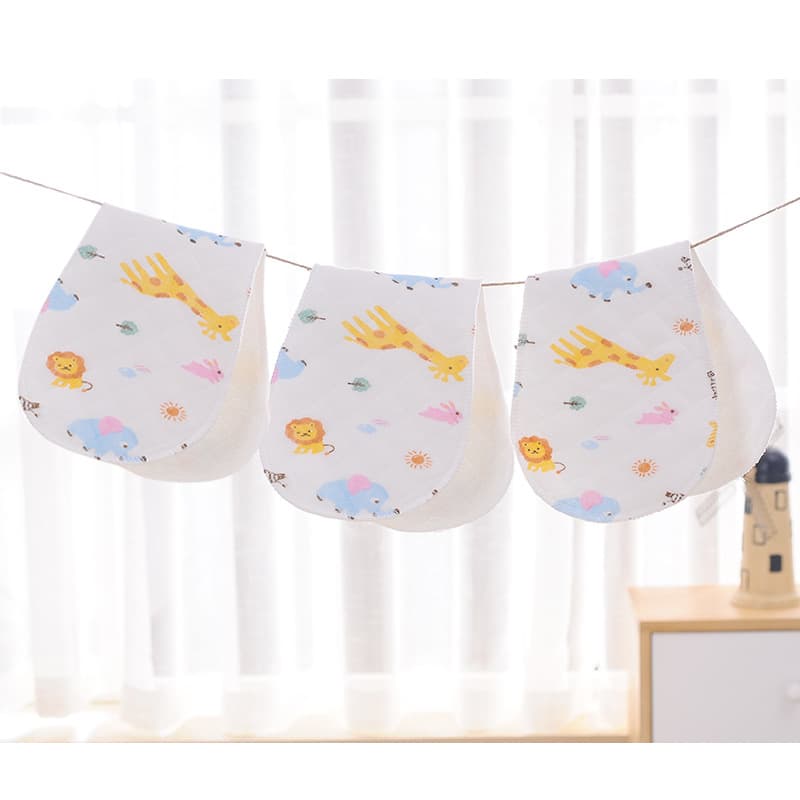 Baby Organic Cotton Diaper Inserts Newborn Printed Peanut-Shaped Diaper Baby Supplies Washable Diaper Inserts