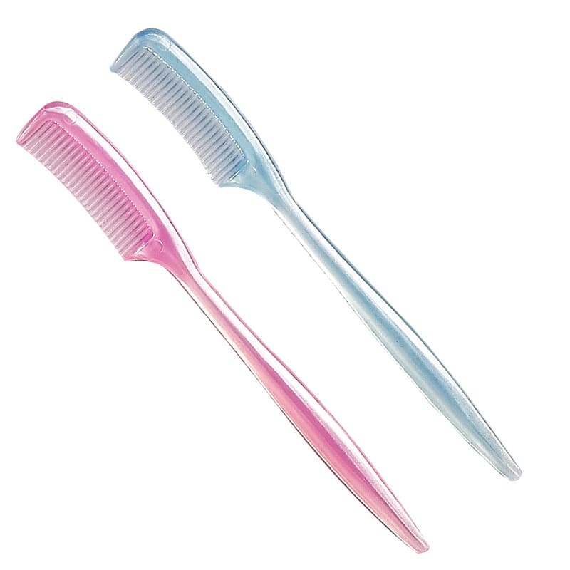 Beauty tools mini brush eyelash comb eyebrow comb eyebrow trimming comb small eyebrow comb dual-purpose comb