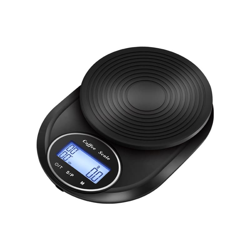 Home Kitchen Electronic Scale Coffee Precision Timer Food Grams Weighing Scale 0.1g-5kg Multi-Function Digital Weighing