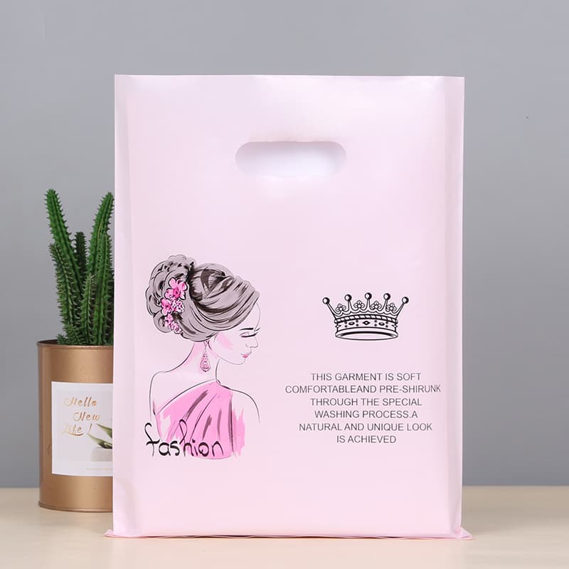 Creative Plastic Tote Bags Thickened Clothing Gift Bags Accessory Bags Custom Printed Wholesale