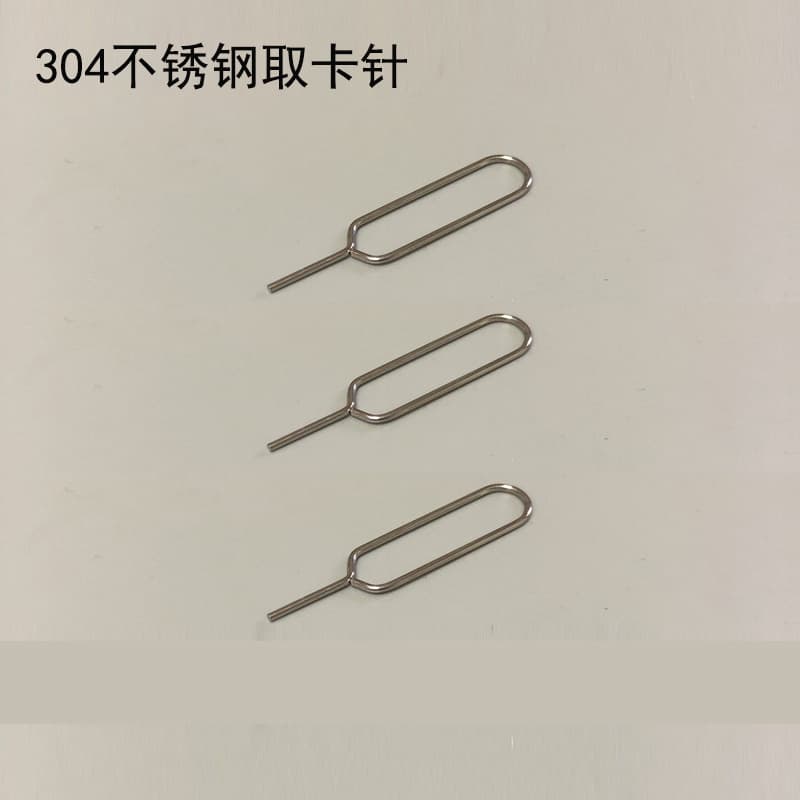 304 Stainless Steel Extended Ejector Pin with Reset Function for Electronics