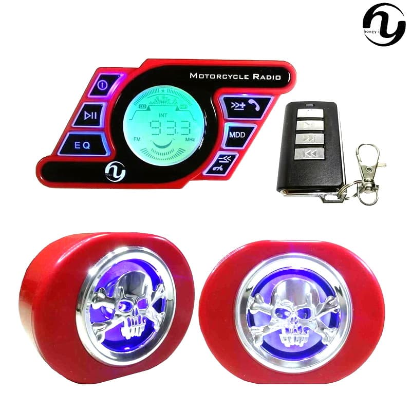 Factory Direct Sales Anti-Theft Waterproof Hands-Free Multifunctional Motorcycle Bluetooth Speaker Motorcycle MP3
