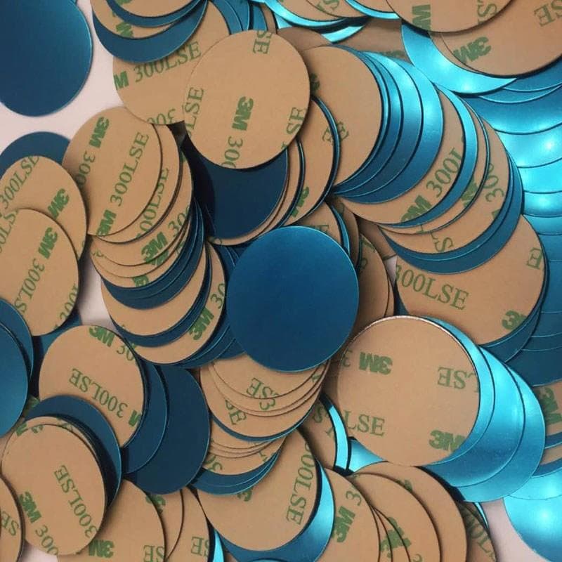 Wireless Charging Magnetic Sheet Ultra-Thin Phone Stand Stainless Steel Round Magnetic Sticker for Mobile Phone Accessories
