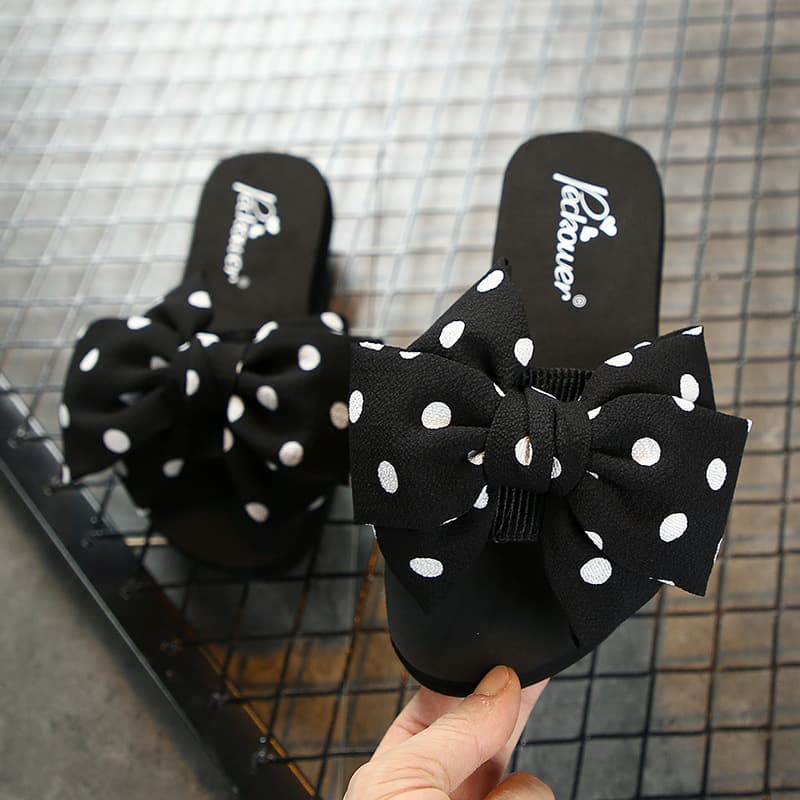 Kids Mother-Daughter Summer Slippers, Princess Cute Beach Sandals, Flower Design Toddler Girls' Flip-Flops