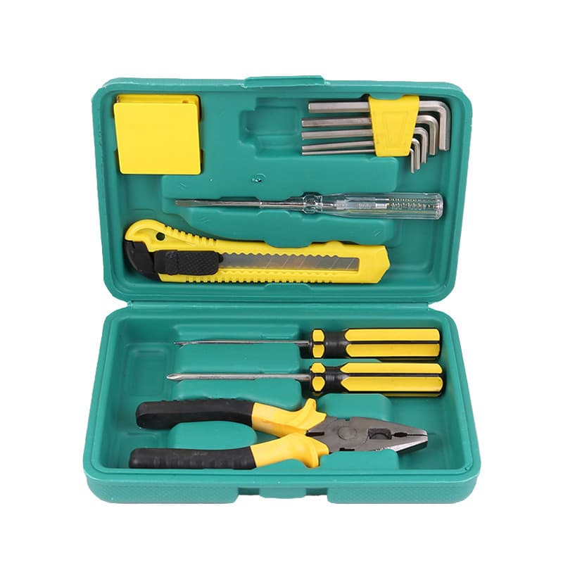 97-piece set double-head screwdriver, hardware household manual tool kit, points gift toolbox set.
