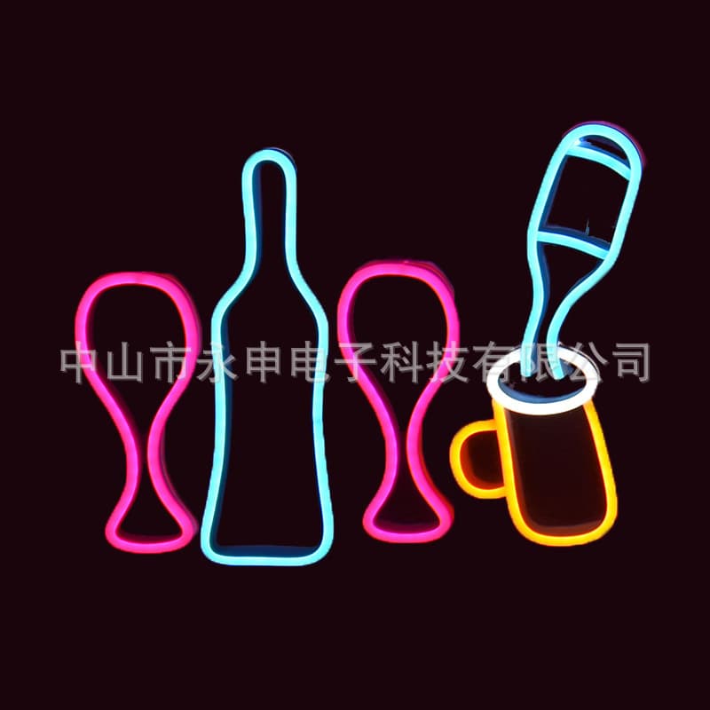 New Style LED High Heel Neon Shape Light, Kids Bedroom Decorative Night Light, Internet Celebrity Decor
