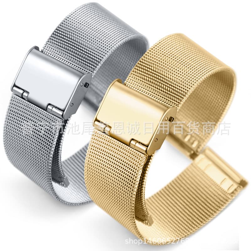 Compatible with DW watch 20mm/22mm Samsung Huawei Milan Apple 11 band 04 metal Milanese mesh strap