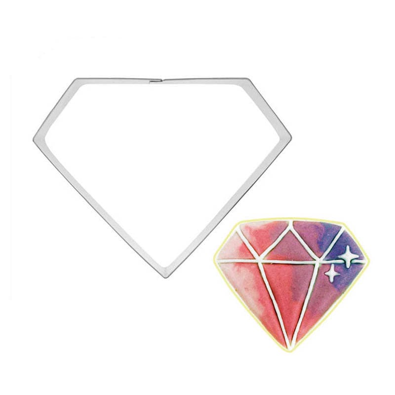 Diamond Shaped Mousse Cake Baking Tool Baby Stone Flip Cake Mold Pearl Cutting Board Home Baking Supplies From China