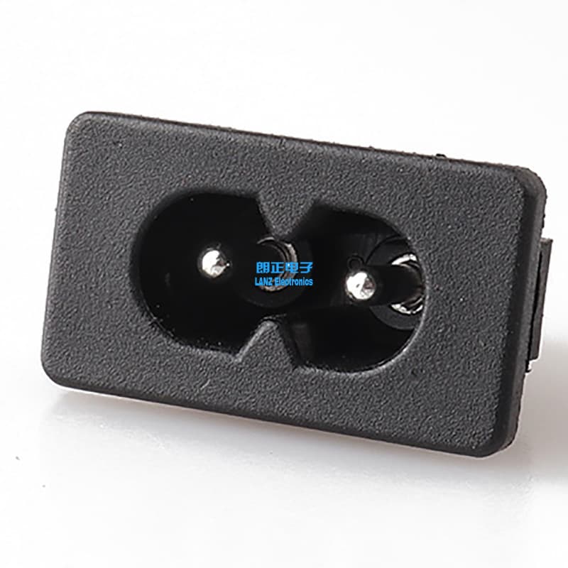 LANZMFG Langzheng LZ-8-6S9 two-core figure-8 socket C8 card-type socket beauty instrument